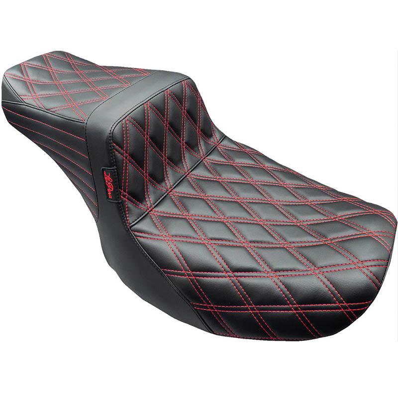Le Pera ラペラ TailWhip 2UPシート レッドダブルダイアモンドステッチ
