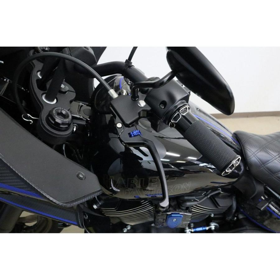 ハーレー M8ソフテイル アルミ アジャスタブルレバーセット 