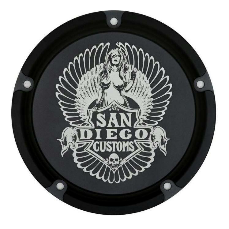 M8 ソフテイル EASYデザイン ダービーカバー M8-EASY-DERBY-CVR San 