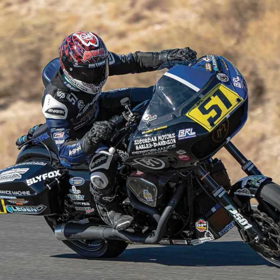 ハーレー 2015〜2024 ロードグライド BRL レースバブル ウィンド 