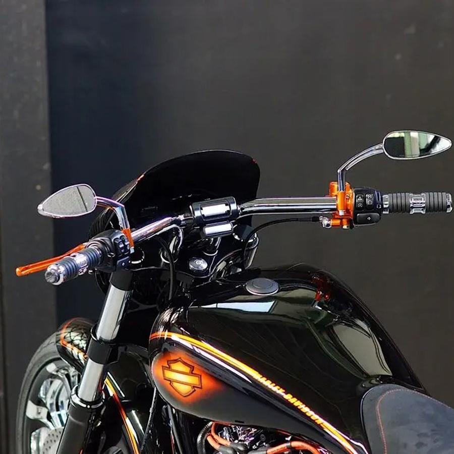 M8ソフテイル ローライダーST、ブレイクアウト、ストリートボブ バー