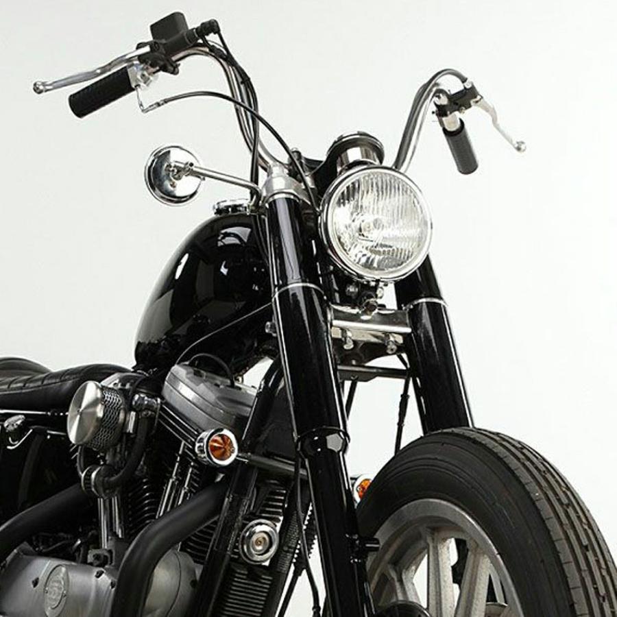 ハーレー 1987以降スポーツスター ボトムマウントヘッドライトステー