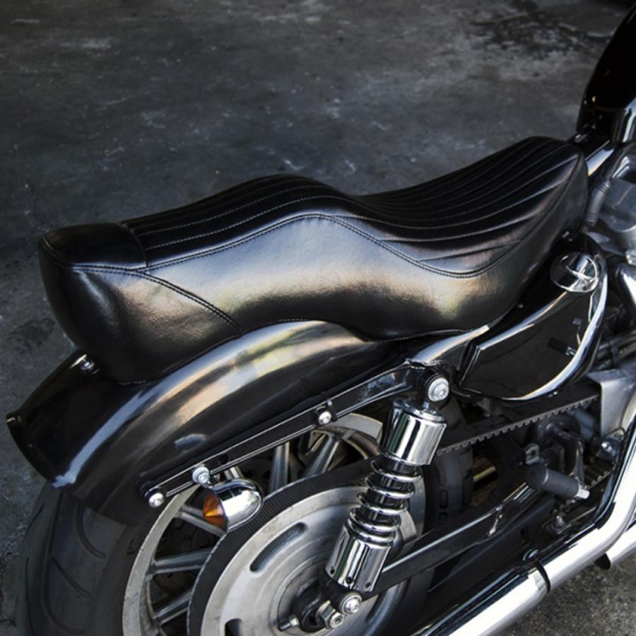 ペイ様用　スポーツスター　〜03 モーターロック　ベーツタイプシート スポーツスター Late Iron ベイツタイプシート MOTOR ROCK : HD-PARTS