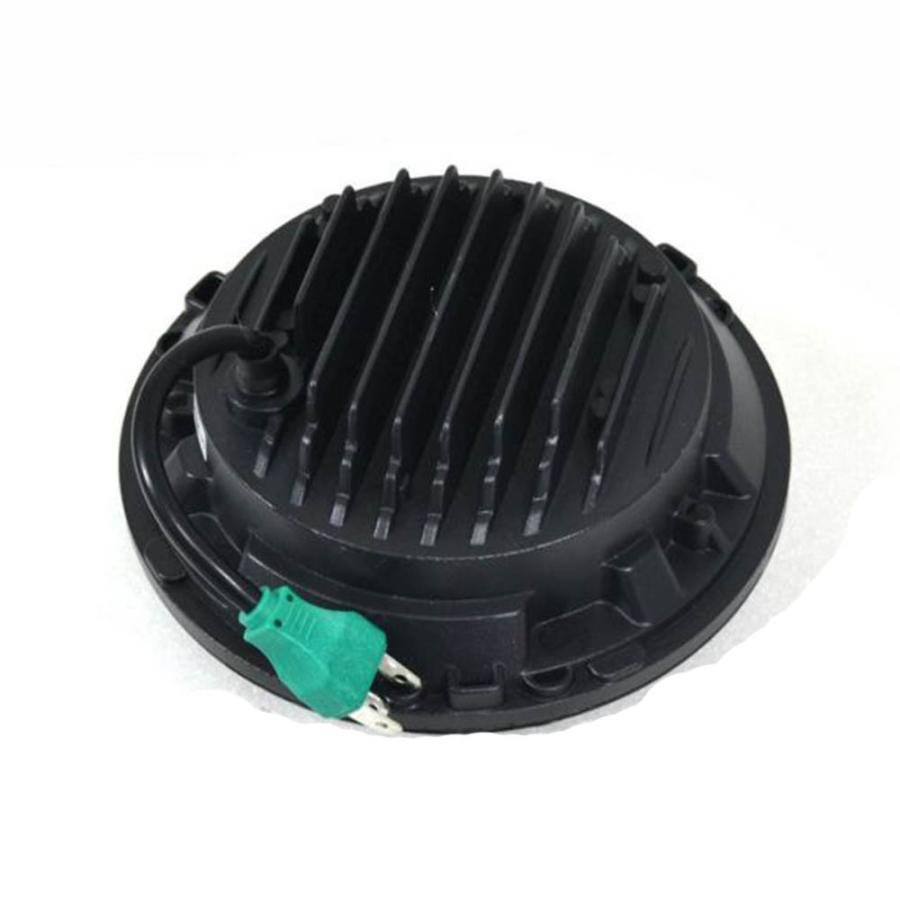 7インチ LEDヘッドライト ブラック : HD-PARTS ハーレーパーツ