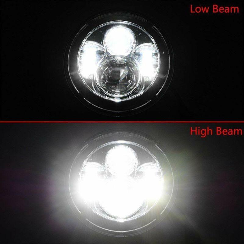新品未使用　7インチ プロジェクターLEDヘッドライトMS-880N-B MS-880N-B LED 7インチ ヘッドライト ブラック : HD-PARTS ハーレー