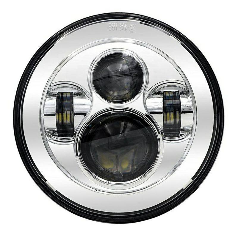 新品未使用　7インチ プロジェクターLEDヘッドライトMS-880N-B MS-880N-B LED 7インチ ヘッドライト ブラック : HD-PARTS ハーレー