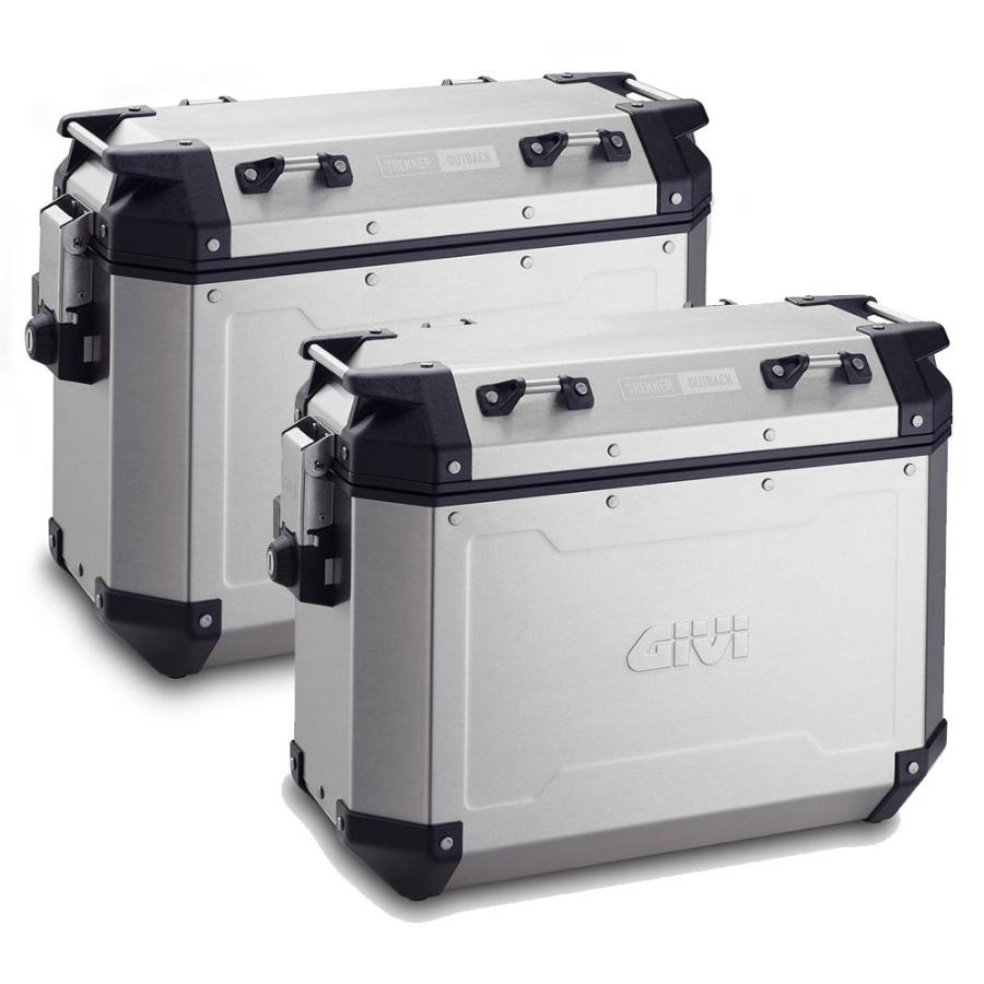 GIVI OBKN37APACK2 サイドケース Trekker Outback 37L アルミ 左右 