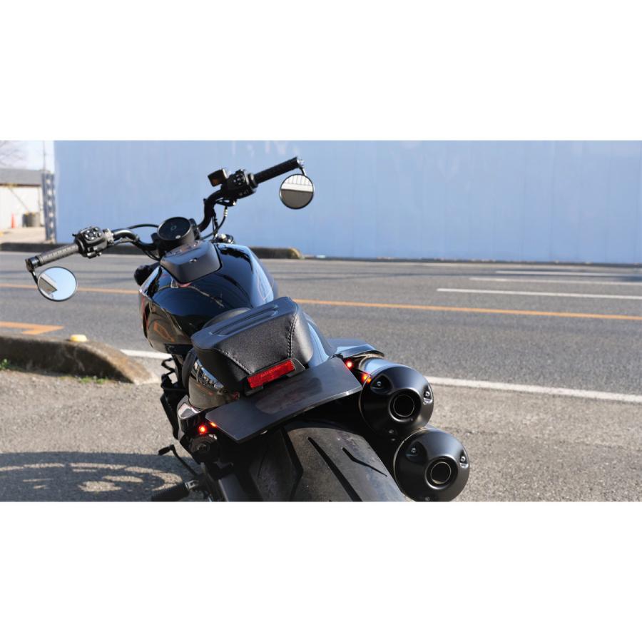 ハーレー スポーツスターS リアウィンカーブラケット(パッセンジャー