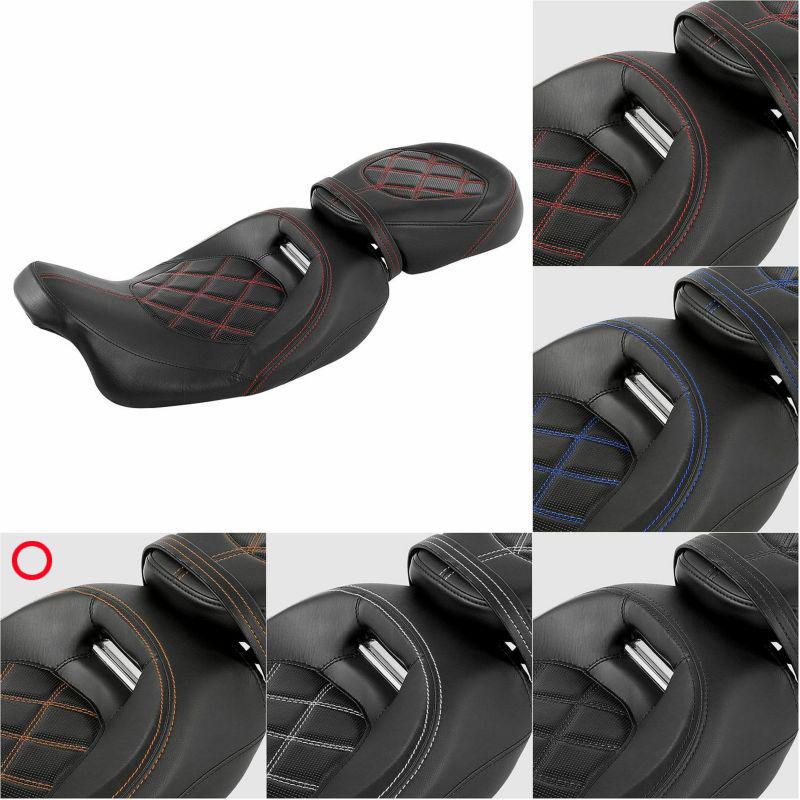 ロープロファイル シートセット オレンジダブルダイアモンドステッチ