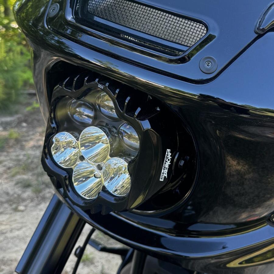 ローライダーST、エルディアブロ Shark Demon 2 LEDヘッドライト