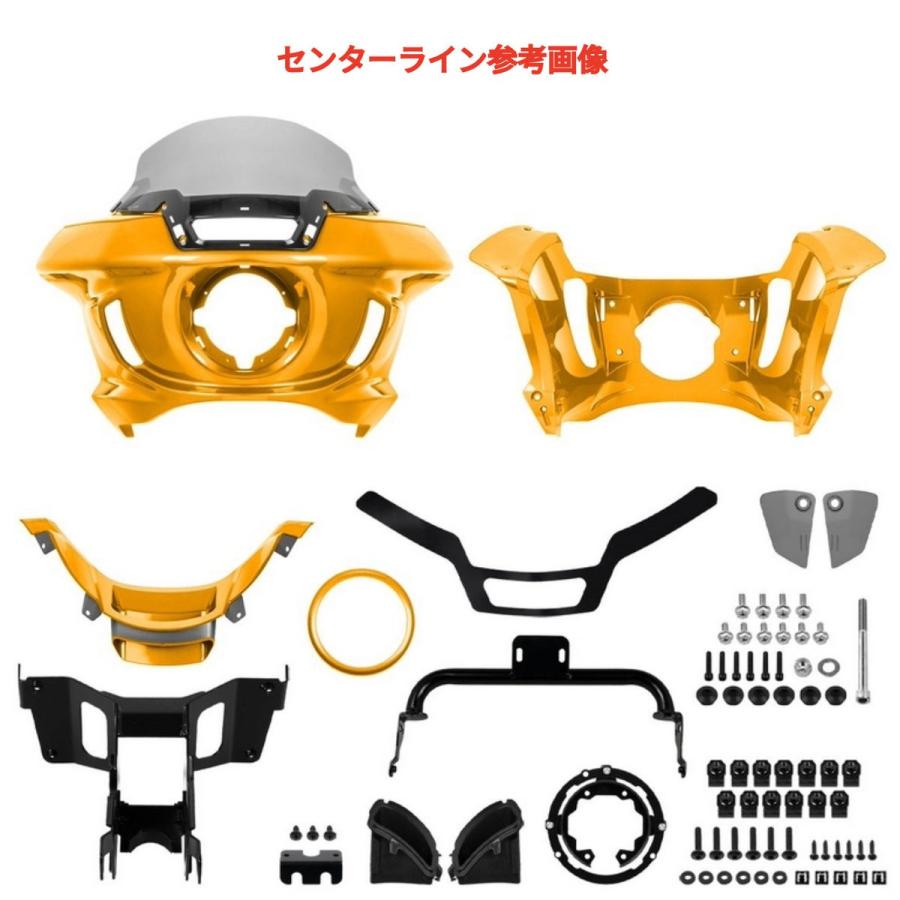 純正カラー仕上げ FXLRSTスタイル フェアリングキット HogWorkz