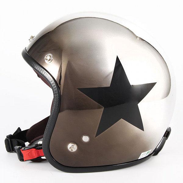 JCPシリーズ CHROMES CLASSICAL STAR ジェットヘルメット JCPシリーズ CHROMES CLASSICAL STAR ジェットヘルメット