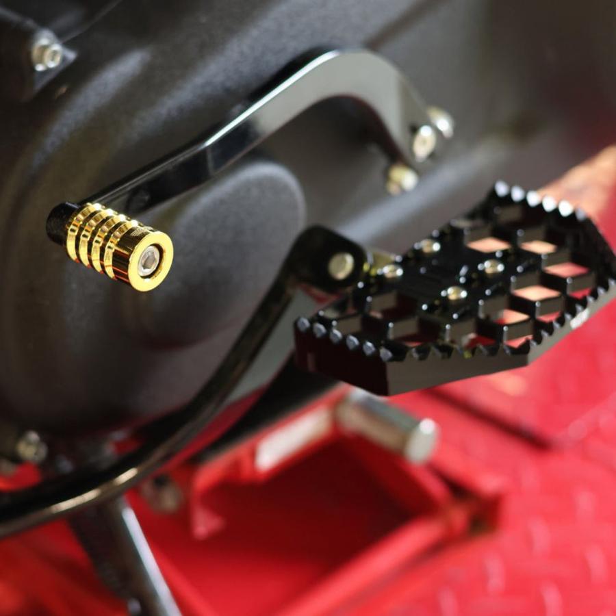 ハーレー用 ショートシフターペグ (カラーアルマイト仕上げ) スポーツ