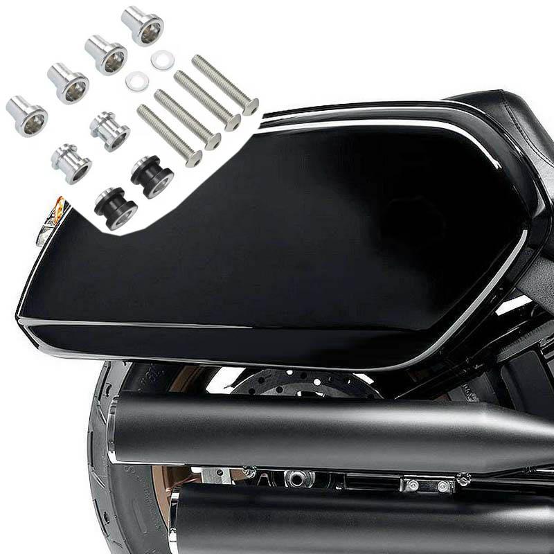 WMW M8ソフテイル ローライダーSTスタイル ハードサドルバッグ