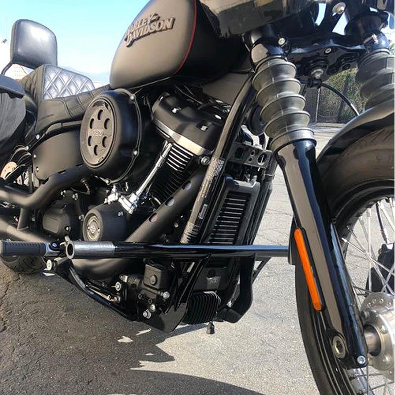 Santoro Fabworx ハイウェイ クラッシュバー グロスブラック M8