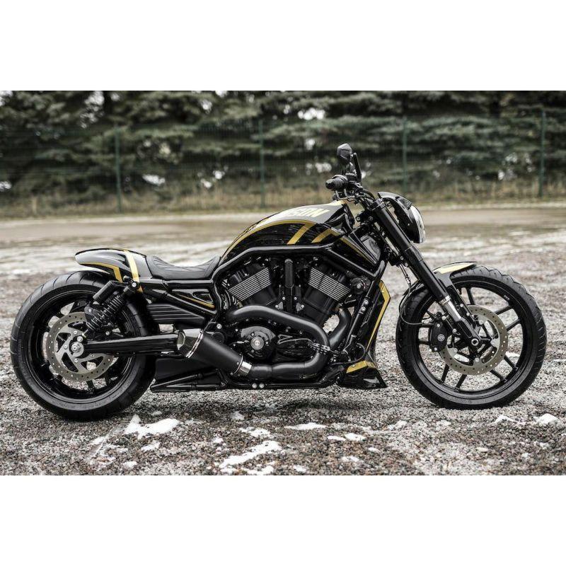 湾*7様 V-ROD ショートカウル ブラック Killer Custom V-ROD ショートオーバル・ソロシート : HD-PARTS