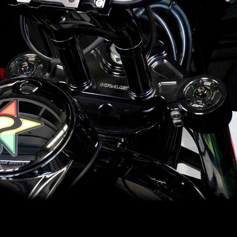 ハーレー ロードグライド WOLF ONEトップクランプ KRAUS