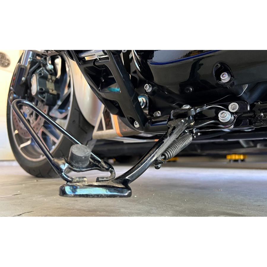 値下げ！
ローテーブル　ガラス　センターテーブル Paul Yaffe サイドスタンド角度調整ブロック M8ソフテイル : HD-PARTS