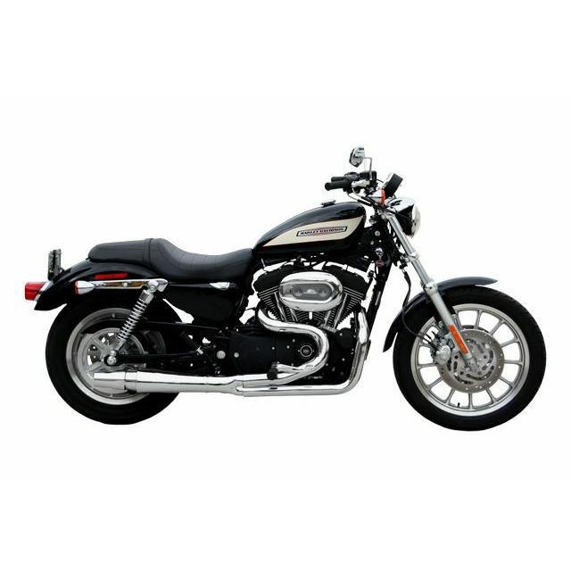 サンダーヘッダー TH1028 フルエキゾースト・マフラー クローム 2004