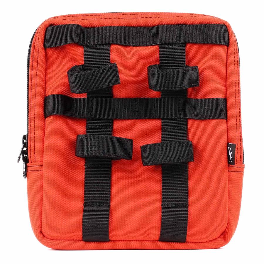 【美品】スラッシンサプライ ハンドルバーバッグプラス　HDオレンジ THRASHIN SUPPLY スラッシンサプライ バーバッグ スリム (HDオレンジ