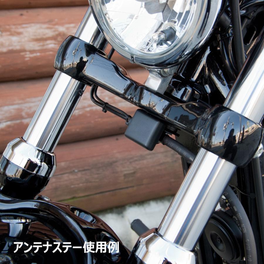 寺田モータース ETCアンテナステー L型シルバー : HD-PARTS ハーレー