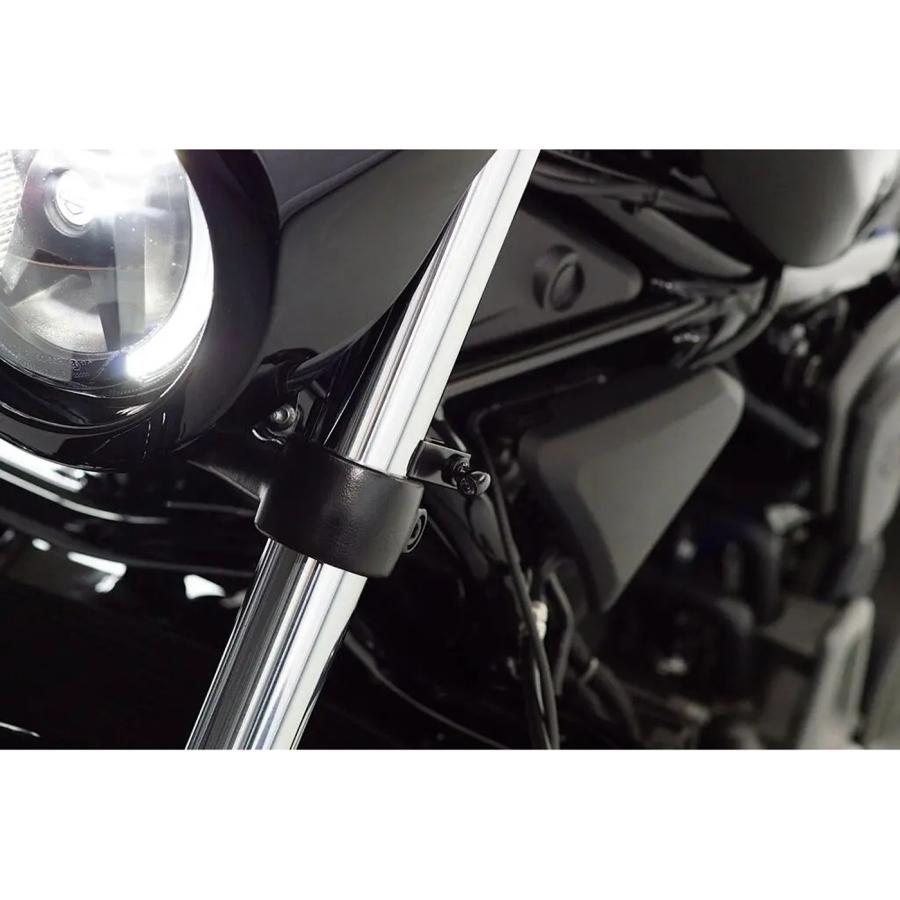 ナイトスター 41mmフロントフォーク用 ウィンカーステー ノイズ : HD