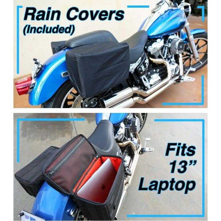 売れ筋】 HD-PARTS.JPTSB-0003 エスケープサドルバッグ ダイナ