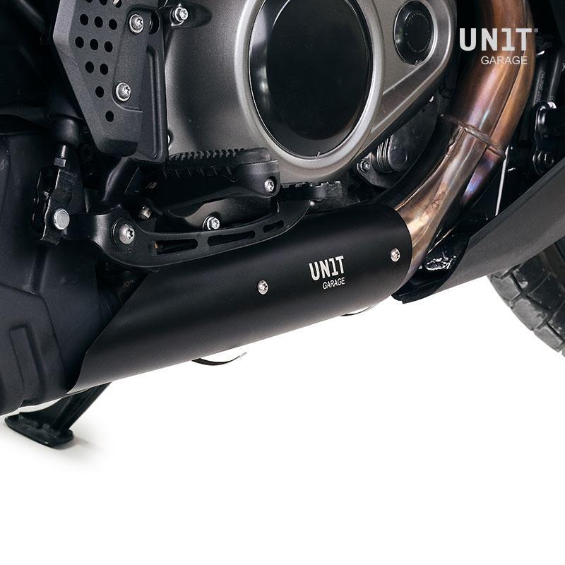 UNIT GARAGE UG-3301-BL ハーレー Pan America用 キャタライザーヒートシールド 黒いこと