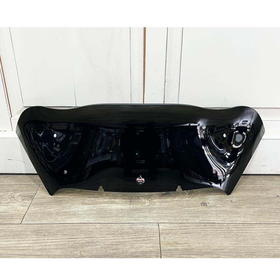 中古】クロックワークス FLAREウインドシールド 8インチ ソリッド