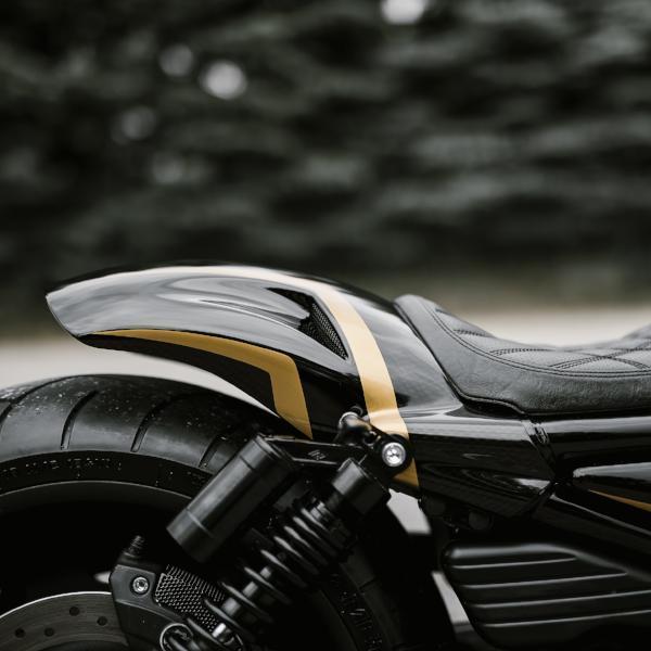 Killer Custom V-ROD スムース・オーバル カスタムリアフェンダー 2007〜2017 VRSCDX、2009〜2017 VRSCF