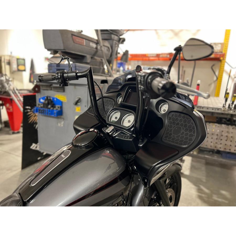 保証書付】 HD-PARTS.JPハーレー ロードグライド VILLAIN 1.5インチ径