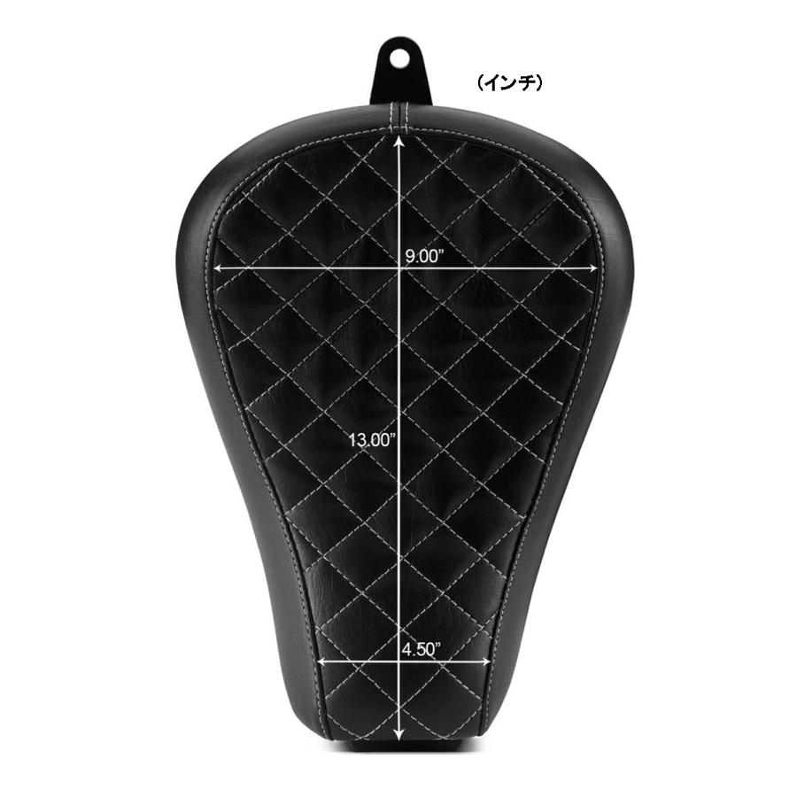 XL スポーツスター Iron Born ホワイトダイアモンドステッチ