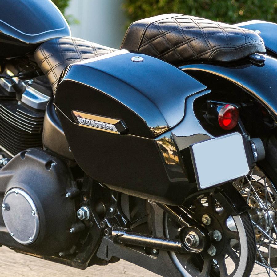 M8 ストリートボブ、スタンダード Darkin 32L クイックマウント
