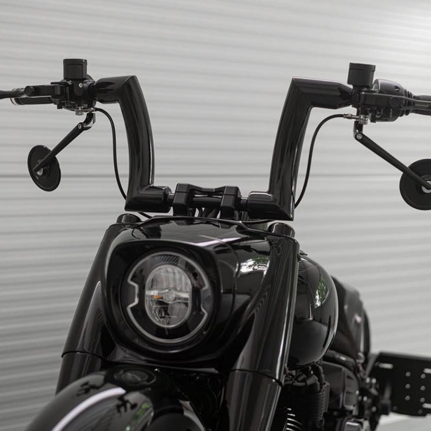 ハーレー　ハンドル　ワンオフハンドル NEO FACTORY（ネオファクトリー） サイコ ファットエイプバーハンドル