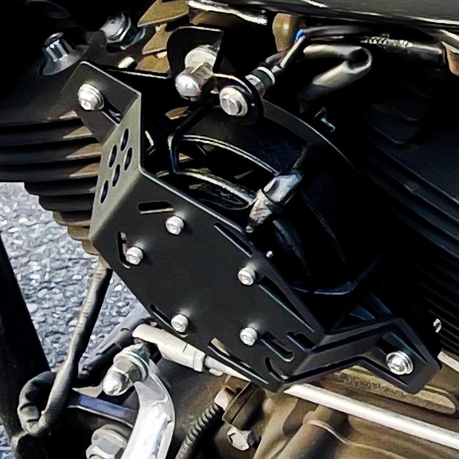カウベルホーン装着車用 シリンダーヘッドクーラー マットブラック WMW 
