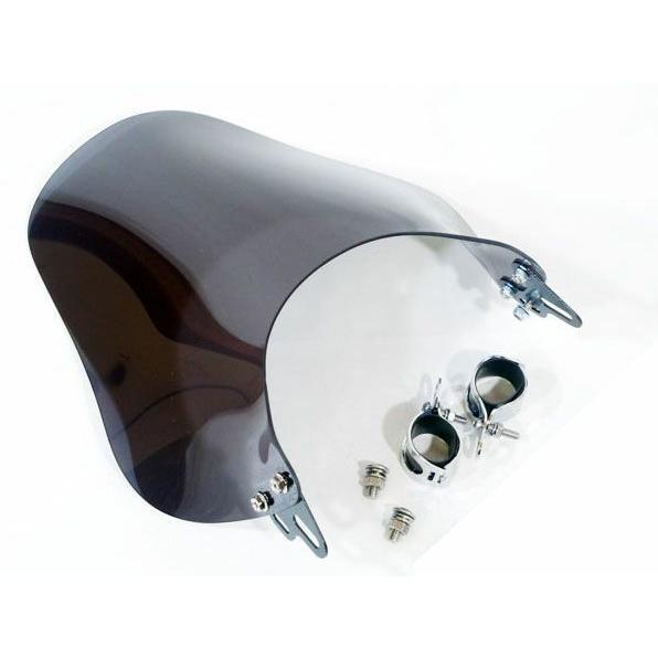 【ワールドウォーク】WWws09msband 39mmフォークマウント ウインドシールド スモーク WWWS09MSBAND
