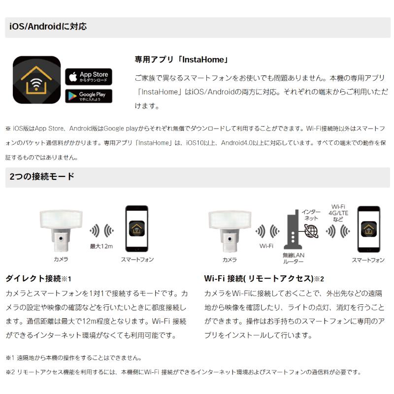 開封未使用 Alter+ カメラ付きLEDセンサーライト CSL-1000 オルタプラス キャロットシステムズ 防犯カメラ☆ PayPay(ペイペイ)決済可能 ☆ 札幌市 豊平区 平岸 CSL-1000 | 製品情報