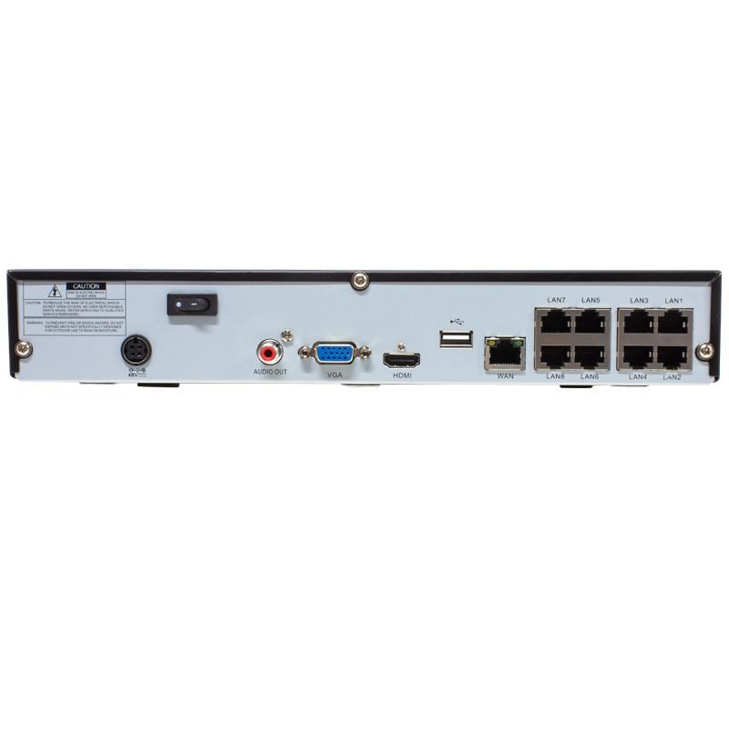 IPカメラシリーズ用 ネットワークビデオレコーダー NVR 8chモデル 塚本