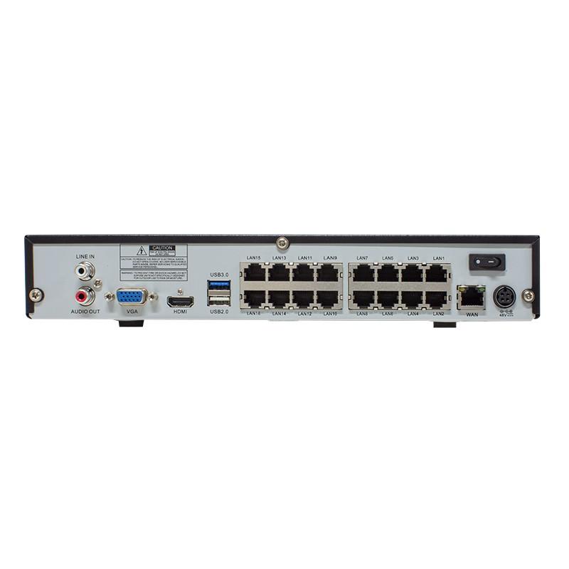 防犯・セーフティ WTW 塚本無線 ネットワークビデオレコーダー 2TB