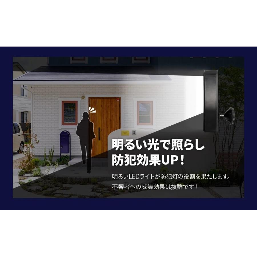 防犯カメラ Wi-Fi スマホ SDカード録画 ホワイトLED 高画質 高解像度