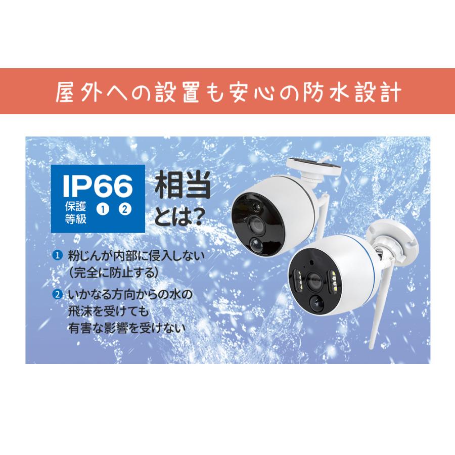 ワイヤレス 防犯カメラ 監視カメラ 家庭用 イーグルミニ SDカード録画