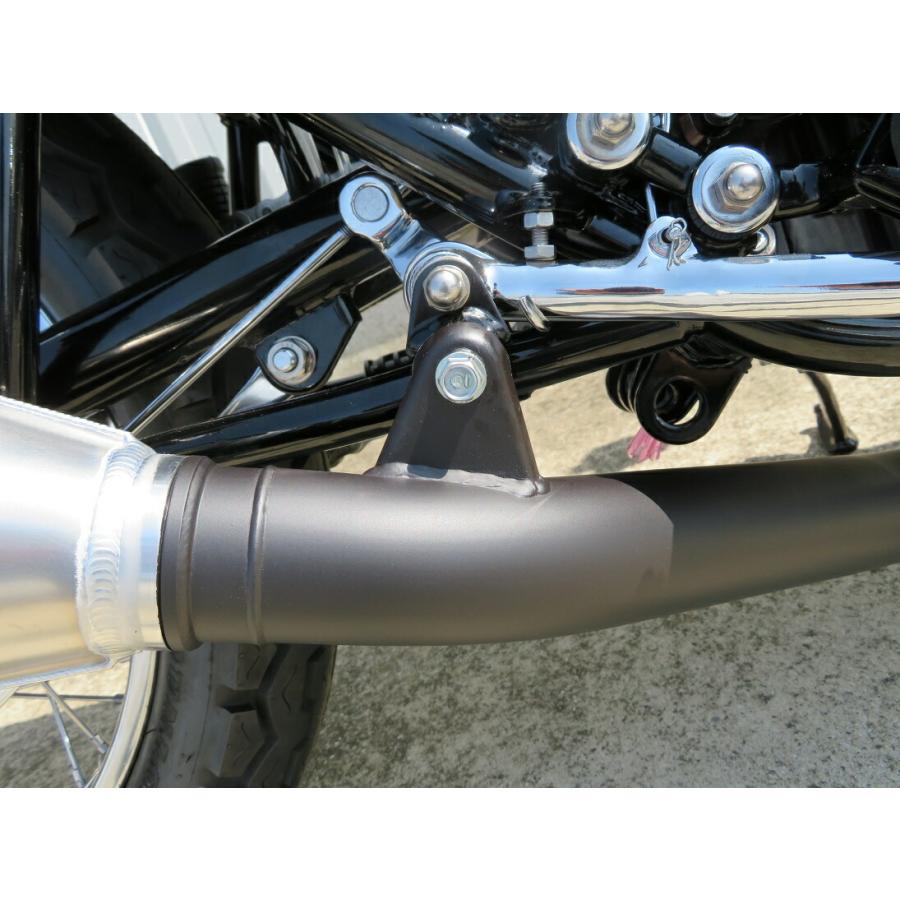 モリワキ Z モンスターブラック レーシング マフラー (ステー付) Z1/Z2