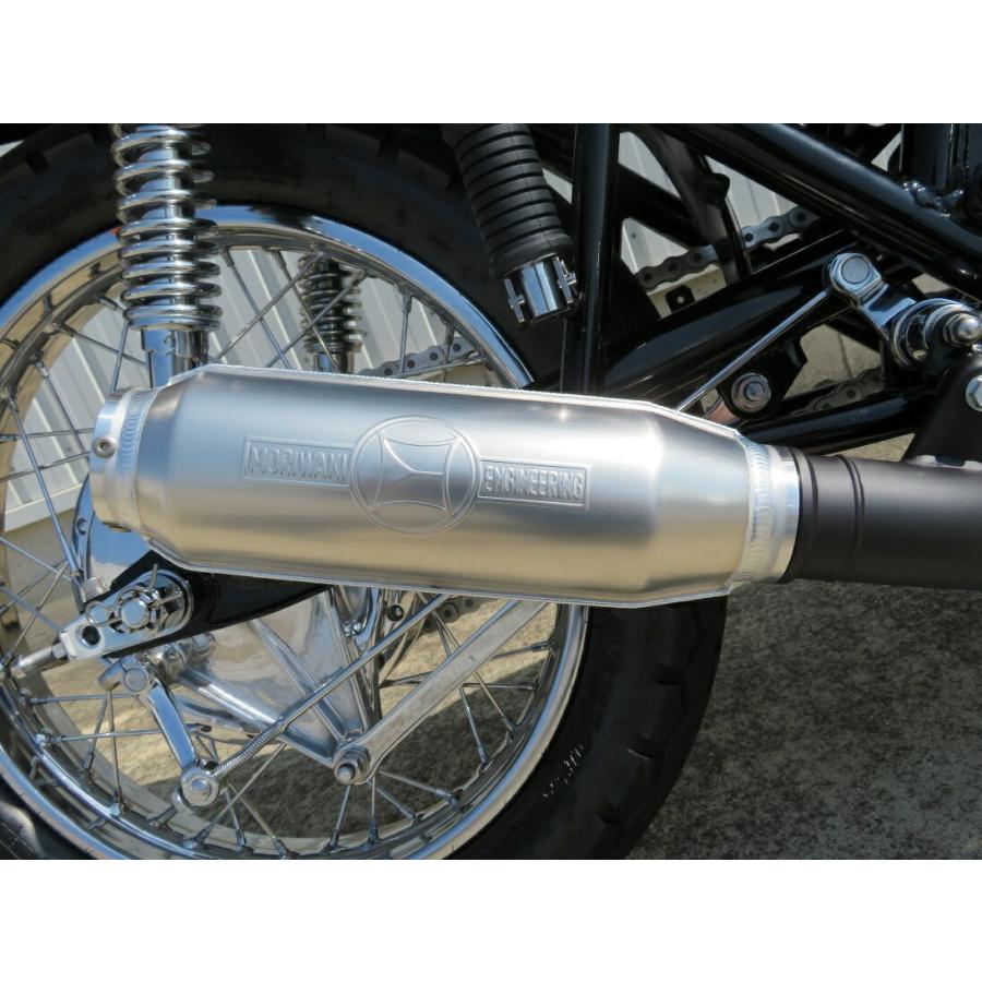 モリワキ Z モンスターブラック レーシング マフラー (ステー付) Z1/Z2