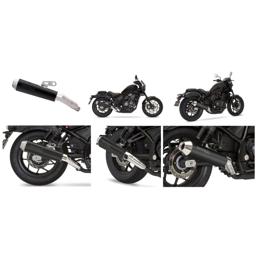 25【新品未使用】 MORIWAKI/モリワキ REBEL1100 21-　　Slip-On Exhaust NEO CLASSIC BP-χ　マフラー (品番 01810-HR1T5-00) 【NAN1416381487】(50050円)