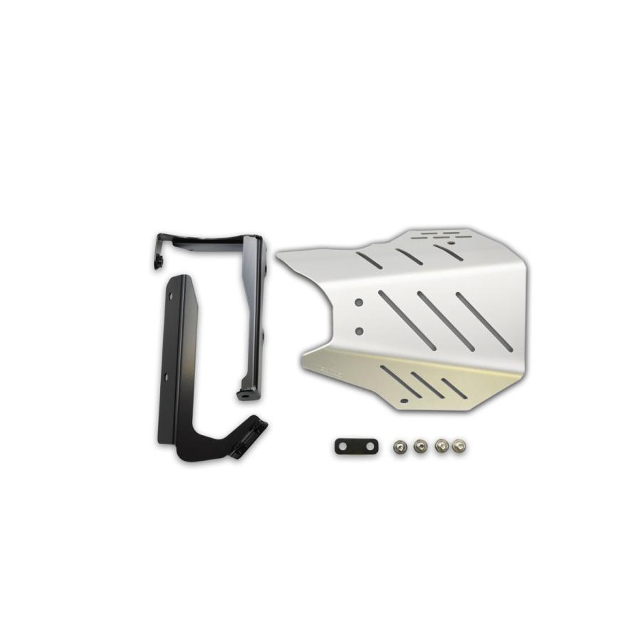 MORIWAKI/モリワキ　CB650R 19-22/23-　CROSS SHORT Exhaust Guard SILVER