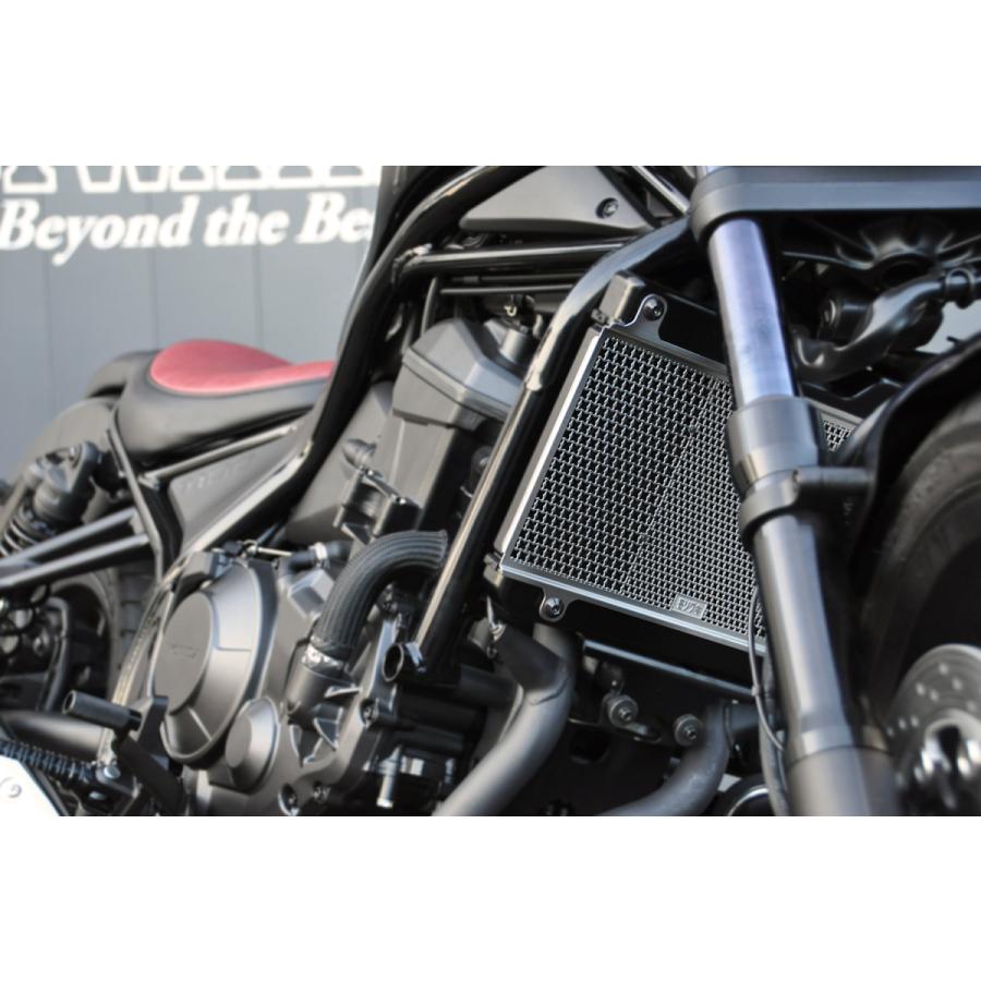 MORIWAKI/モリワキ REBEL1100 21 Radiator Core Guard ラジエターコアガード SILVER (品番