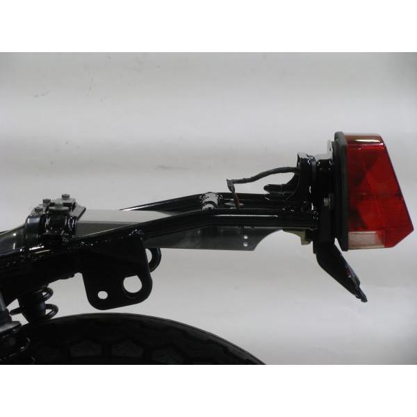 Z750FX-1/Z1000MK-2 アルミ リヤフェンダーレスキット type:B シルバー