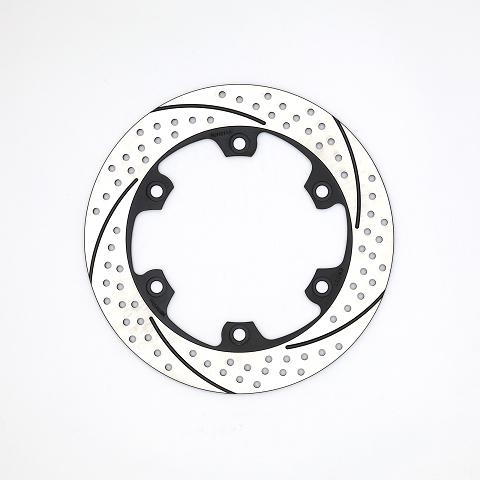 08-12 Ｂ-キング サンスター/SUNSTAR　リア　ディスクローター プレミアムレーシング　ホール＆スリット (ER021)