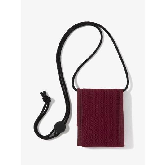 FRED PERRY F9583 ネックポーチ　ミニショルダー FRED PERRY フレッドペリー / ピケネックポーチ(F9583) Maroon