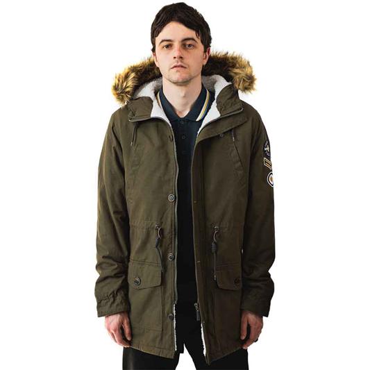 Lambretta ランブレッタ / モッズパーカ Khaki -送料無料